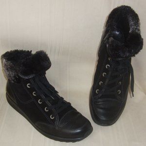 ARA Luftpolster  Black Schurwolle Lined Side Zip